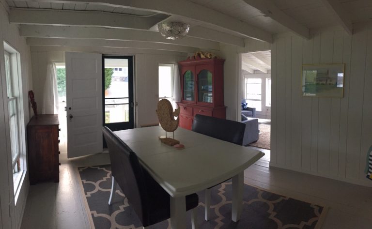 Bailey Island Rental Cottage Dining Room