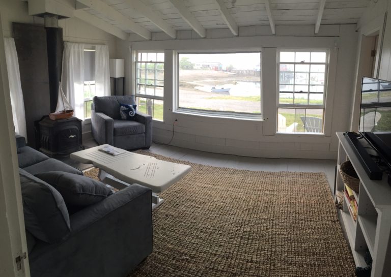 Bailey Island Cottage Living Room